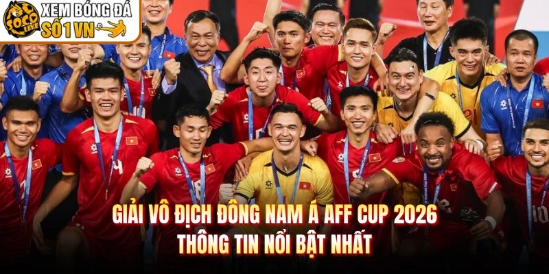 Giải Vô Địch Đông Nam Á Aff Cup 2026 Thông Tin Nổi Bật Nhất